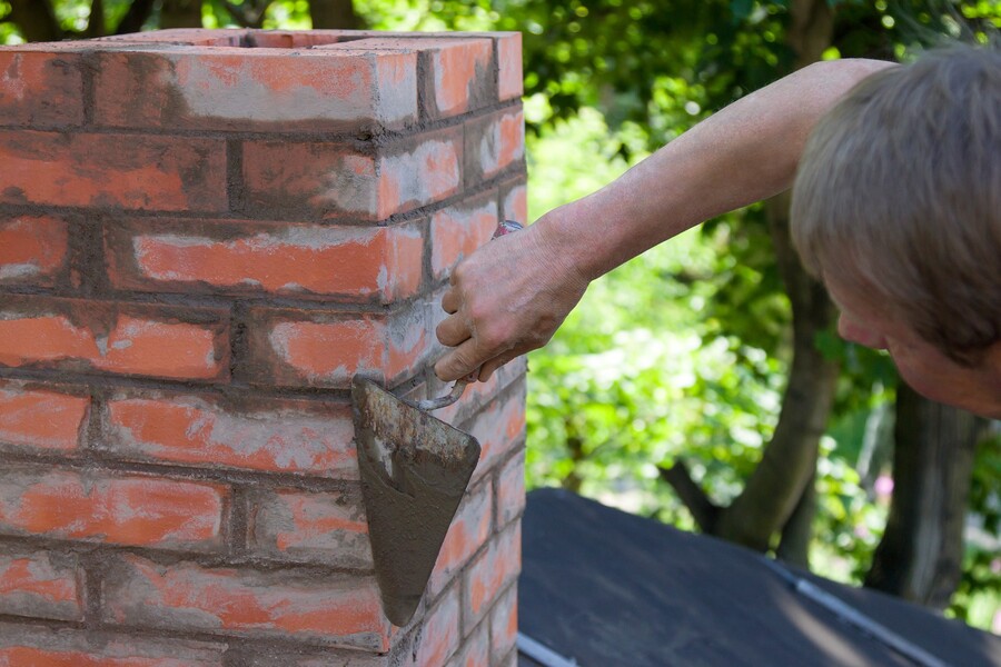 Chimney services by Act Fast Masonry & Construction LLC